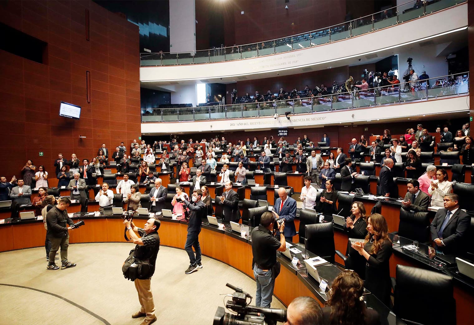 Senado aprueba en lo general el Plan B de la reforma electoral; continúa debate en lo particular