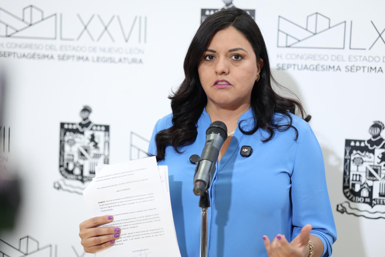 Itzel Castillo alerta por contaminación del Río la Silla