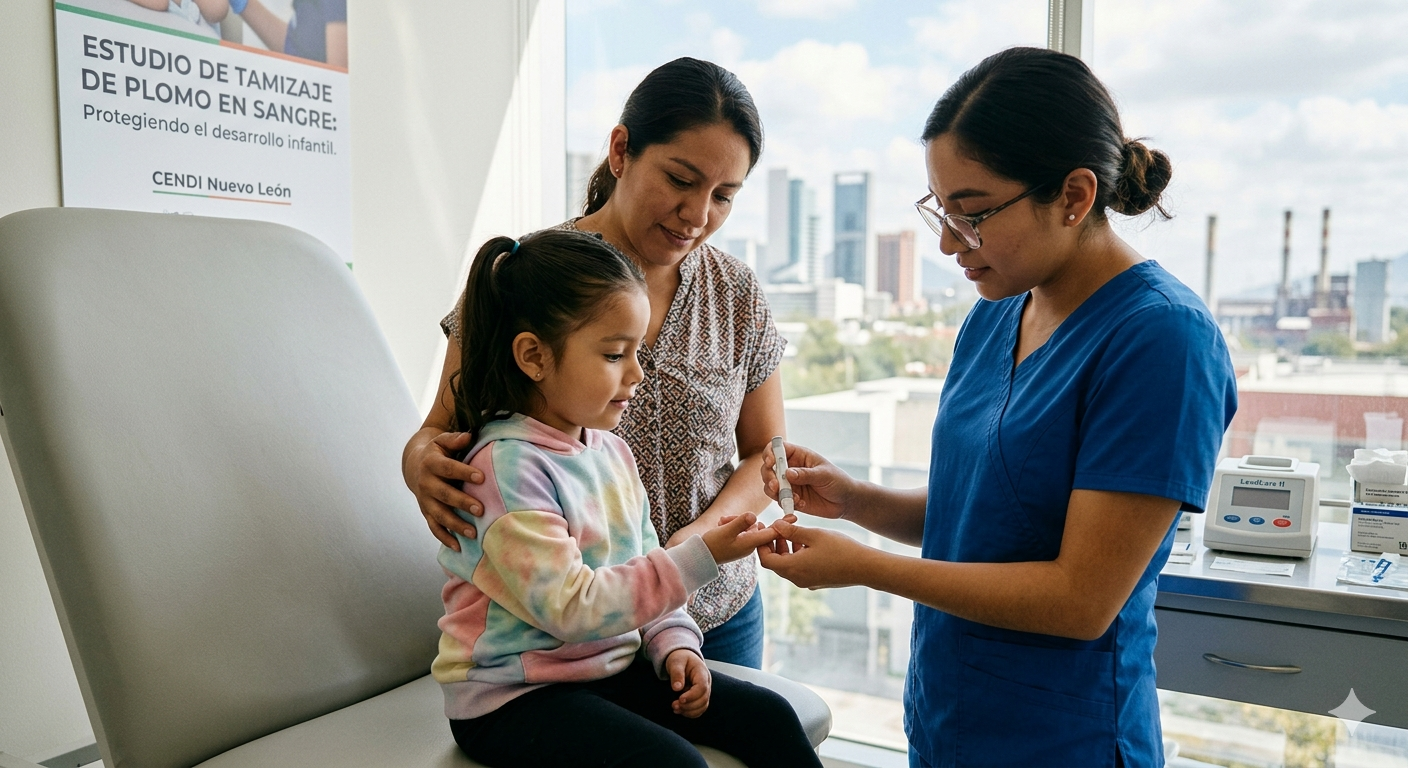 Alerta en Nuevo León: Detectan niveles de plomo en niños de los CENDI superiores a la media nacional