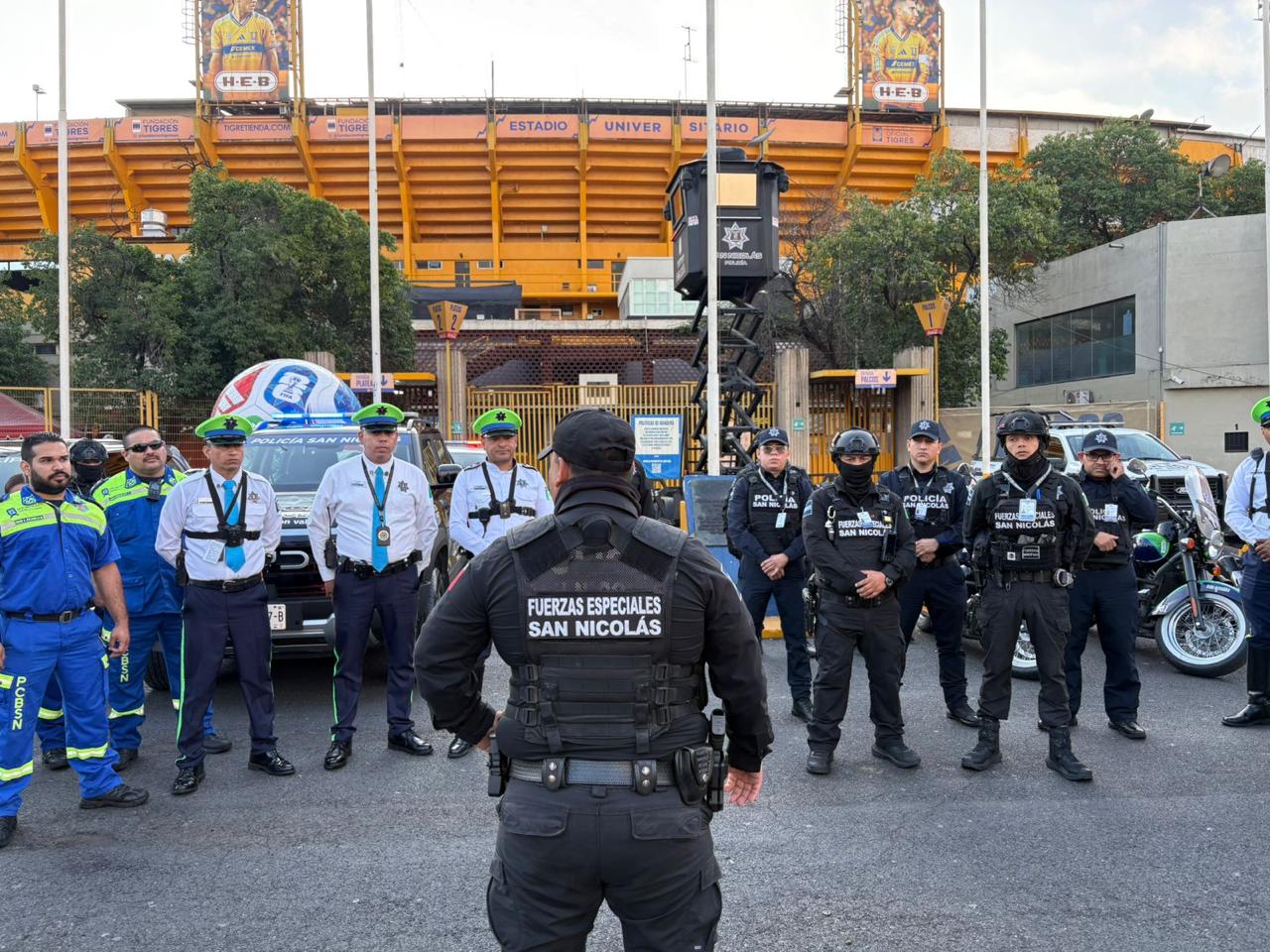 Implementarán operativo de seguridad con mil elementos por partido de Tigres contra Chivas