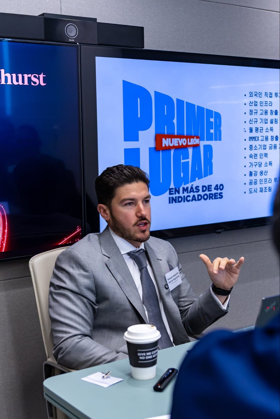 Samuel Garcia anuncia inversión de Hyundai WIA por 35 MDD en Nuevo León durante gira por Asia