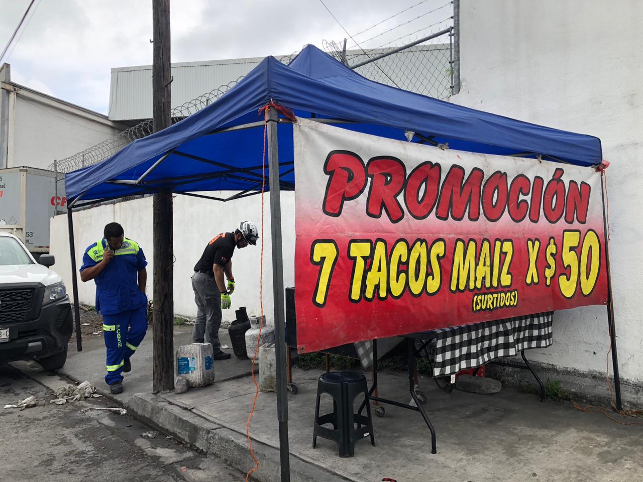 Menor sufre quemaduras tras explosión en negocio de NL