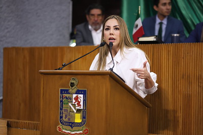 Demanda Perla Villarreal reparar pavimento dañado por obras del Metro en Avenida Madero