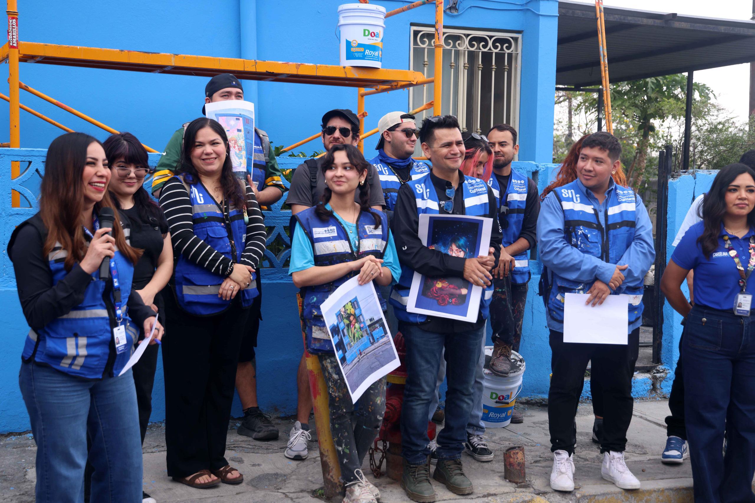 Dará San Nicolás color a 52 edificios habitacionales con murales artisticos