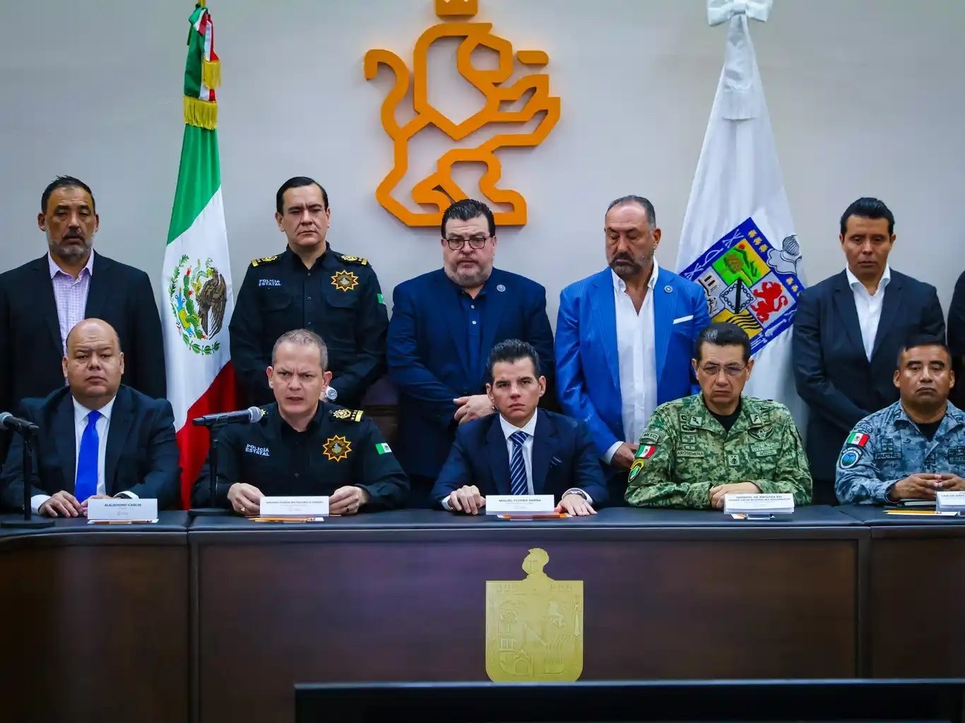 Reciben corporaciones y Fuerza Civil de NL capacitación en San Salvador de cara al Mundial 2026