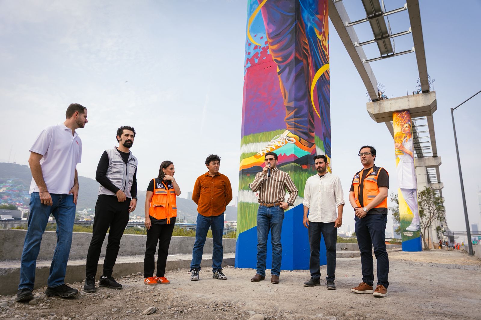 Murales mundialistas invaden NL previo a la Copa del Mundo 2026
