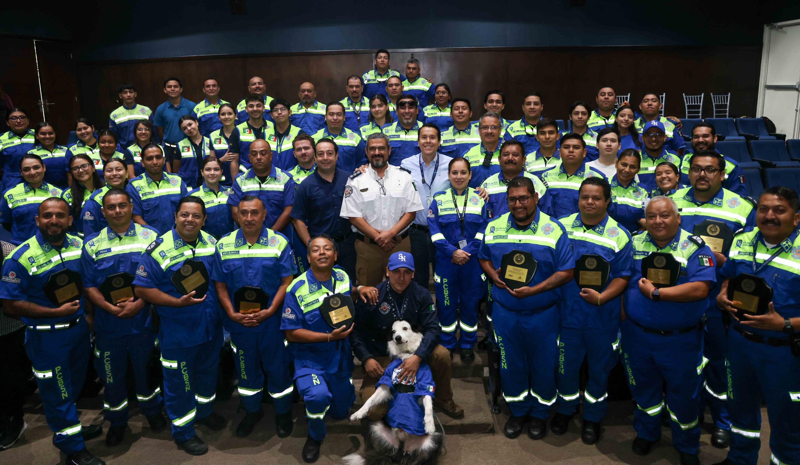 Crece Bomberos San Nicolas con tres delegaciones equipadas