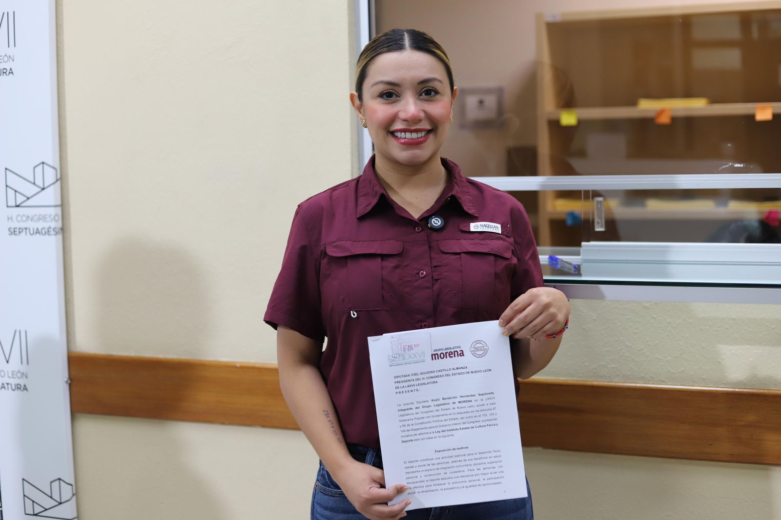 Anylú Bendición va por becas inclusivas para atletas con discapacidad
