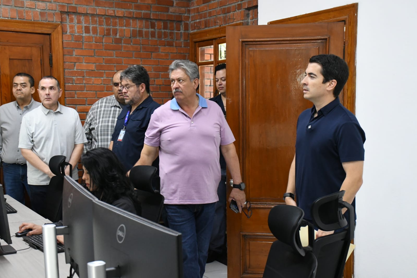 Supervisa Marcelo Segovia avances del C2 en Barrio Antiguo