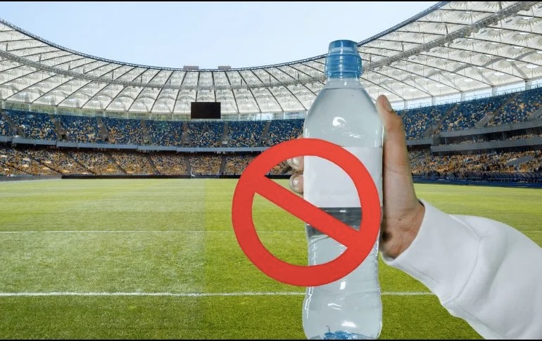Prohiben ingreso de botellas de agua rellenables a los estadios durante Mundial 2026 por seguridad
